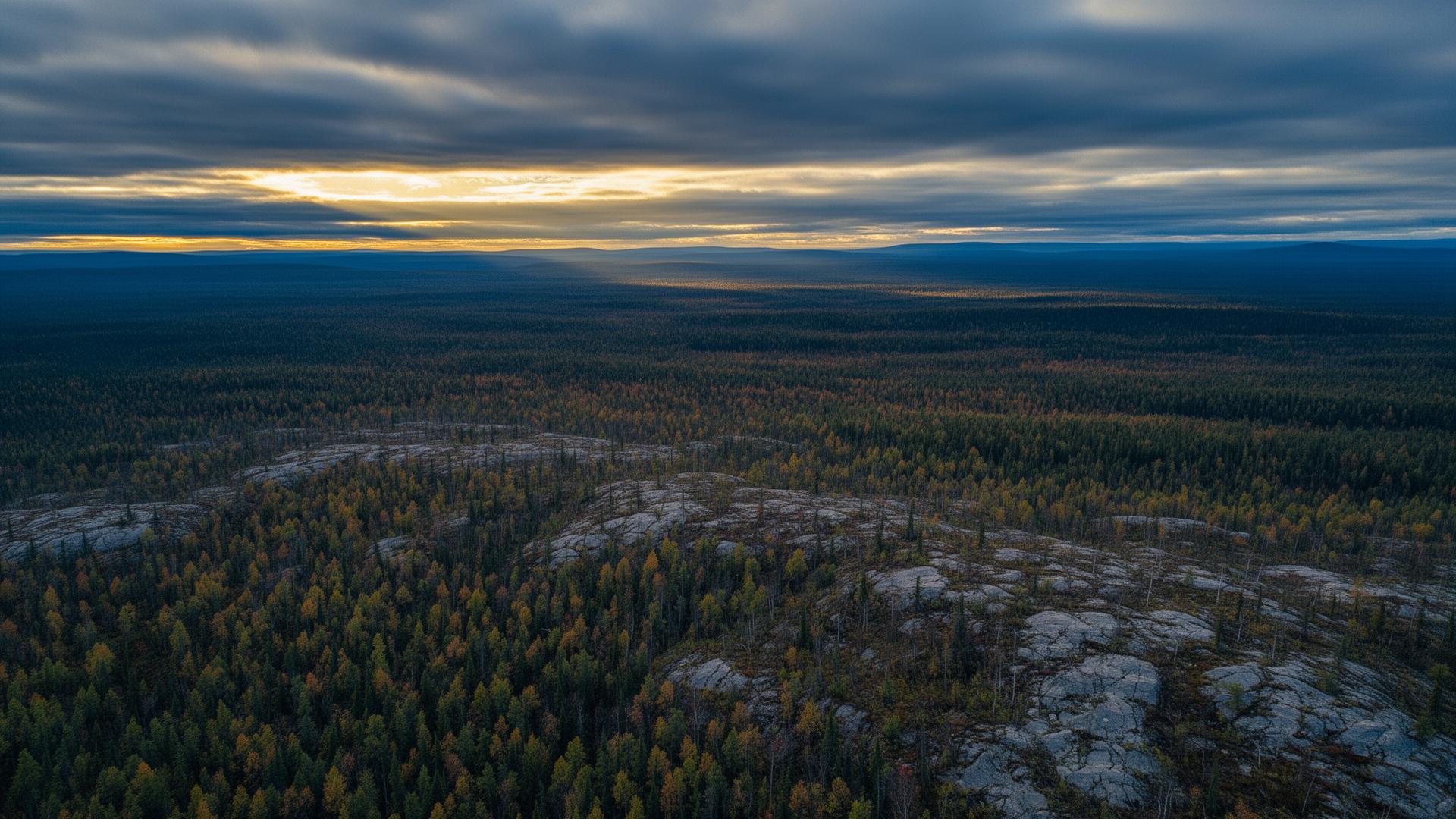 Northern Ontario boreal landscape